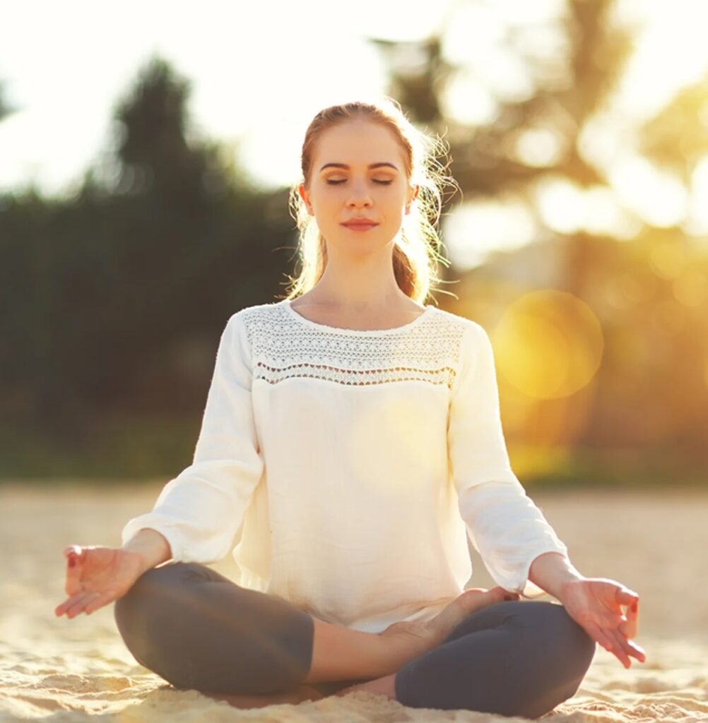 person feeling calm and renewed after Reiki session in London