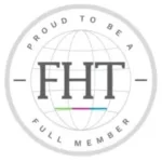 Federation of Holistic Therapists FHT insurance badge for Reiki practitioner London